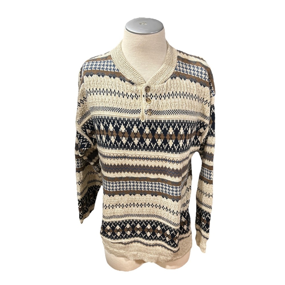 Hill & Archer Sweater Mens Small Pullover Cotton Vintage